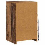 Led Sideboard Gammelt Tre 41 X 37 X 67 Cm Konstruert Tre