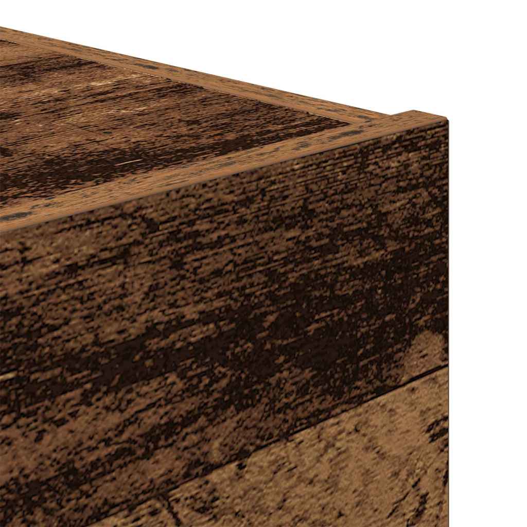 Nattbordskap Gammelt Tre 45 X 40 X 55 Cm Konstruert Tre