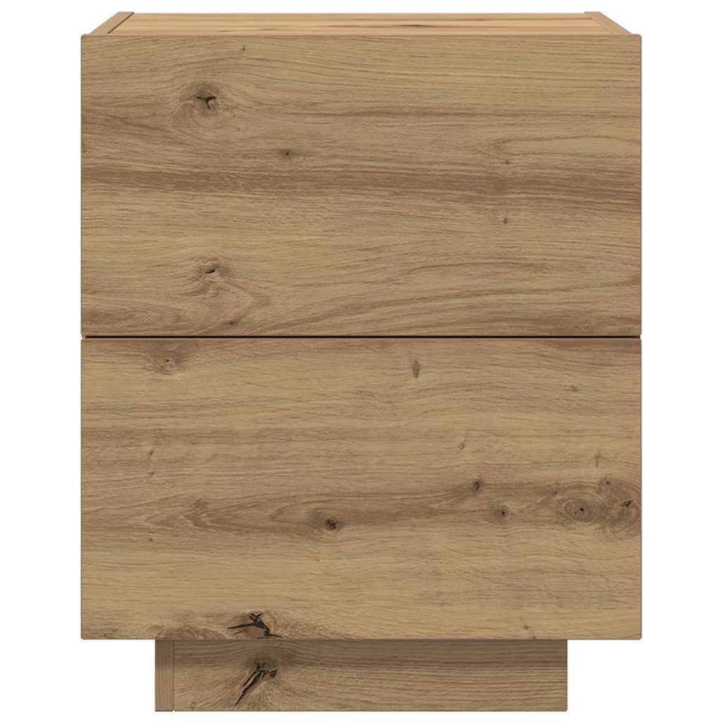 Nattbordskap Artisan Eik 45 X 40 X 55 Cm Konstruert Tre