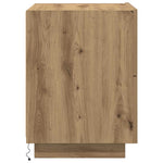 Nattbordskap Artisan Eik 45 X 40 X 55 Cm Konstruert Tre