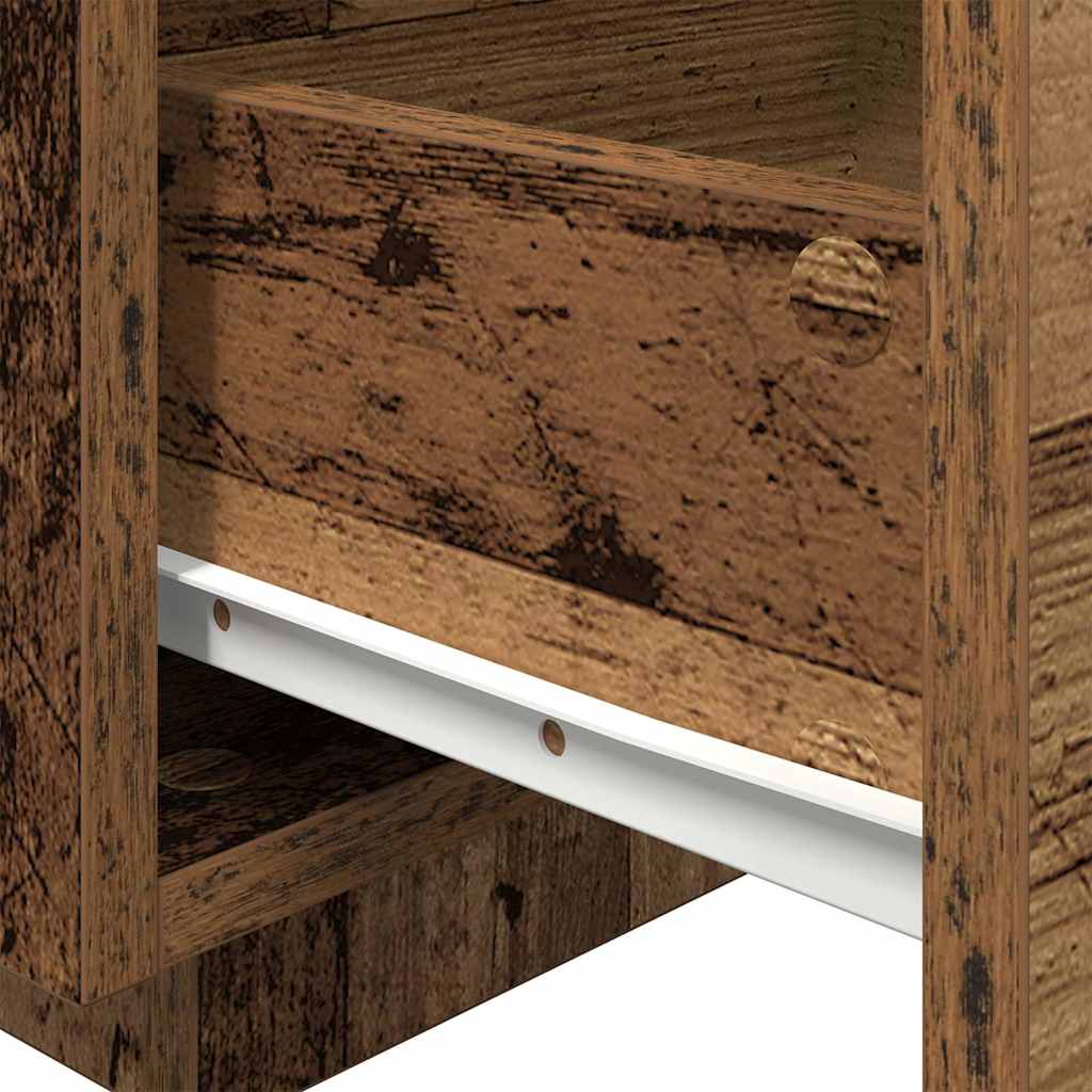 Nattbordskap Gammelt Tre 40 X 39 X 37 Cm Konstruert Tre