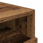 Nattbordskap Gammelt Tre 40 X 39 X 37 Cm Konstruert Tre