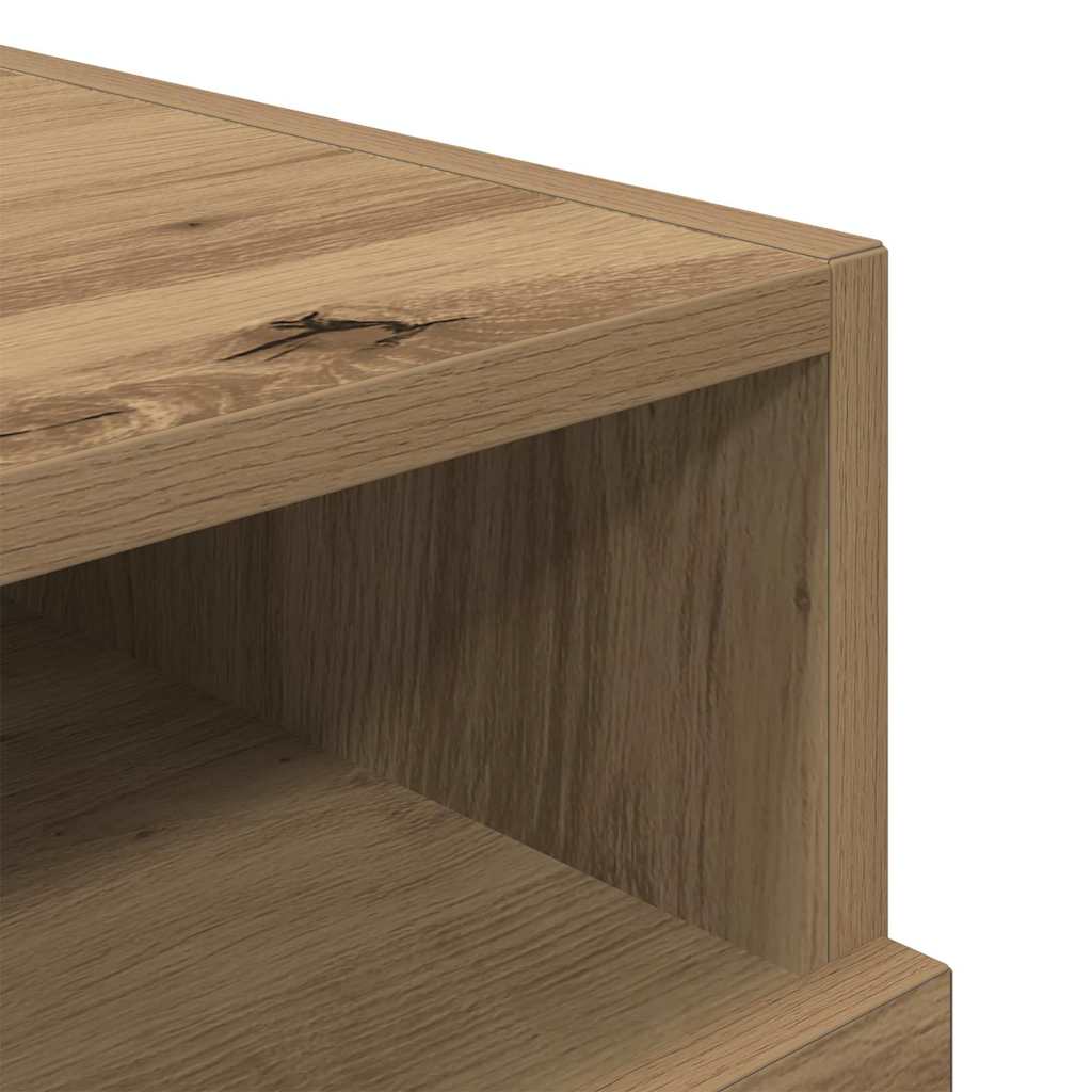 Nattbordskap Artisan Eik 40 X 39 X 37 Cm Konstruert Tre