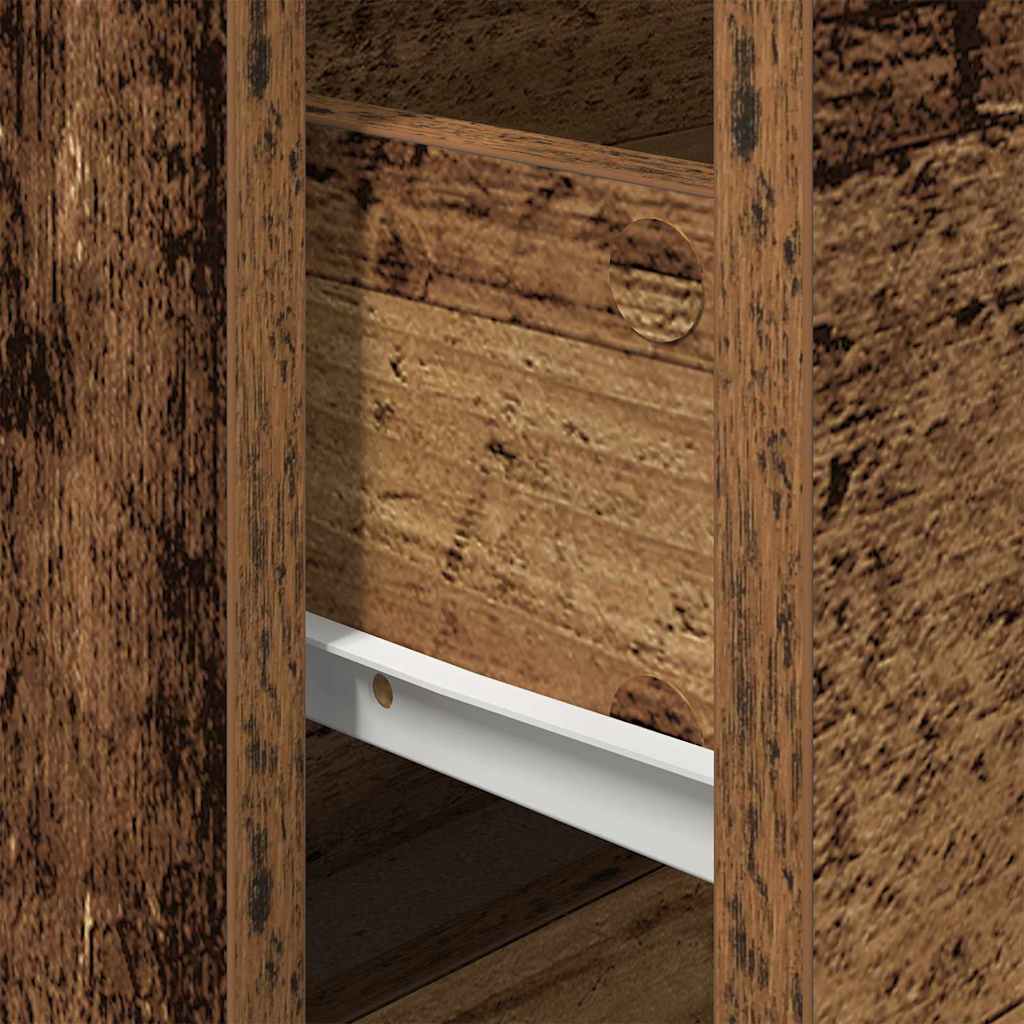 Nattbordskap Gammelt Tre 50 X 39 X 41 Cm Konstruert Tre
