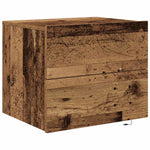 Nattbordskap Gammelt Tre 50 X 39 X 41 Cm Konstruert Tre