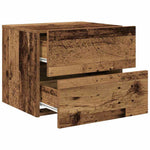 Nattbordskap Gammelt Tre 50 X 39 X 41 Cm Konstruert Tre