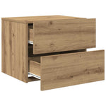 Nattbordskap Artisan Eik 50 X 39 X 41 Cm Konstruert Tre