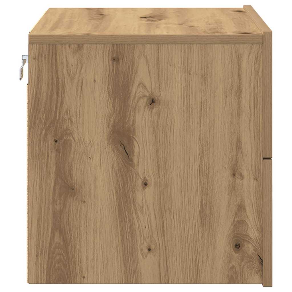 Nattbordskap Artisan Eik 50 X 39 X 41 Cm Konstruert Tre