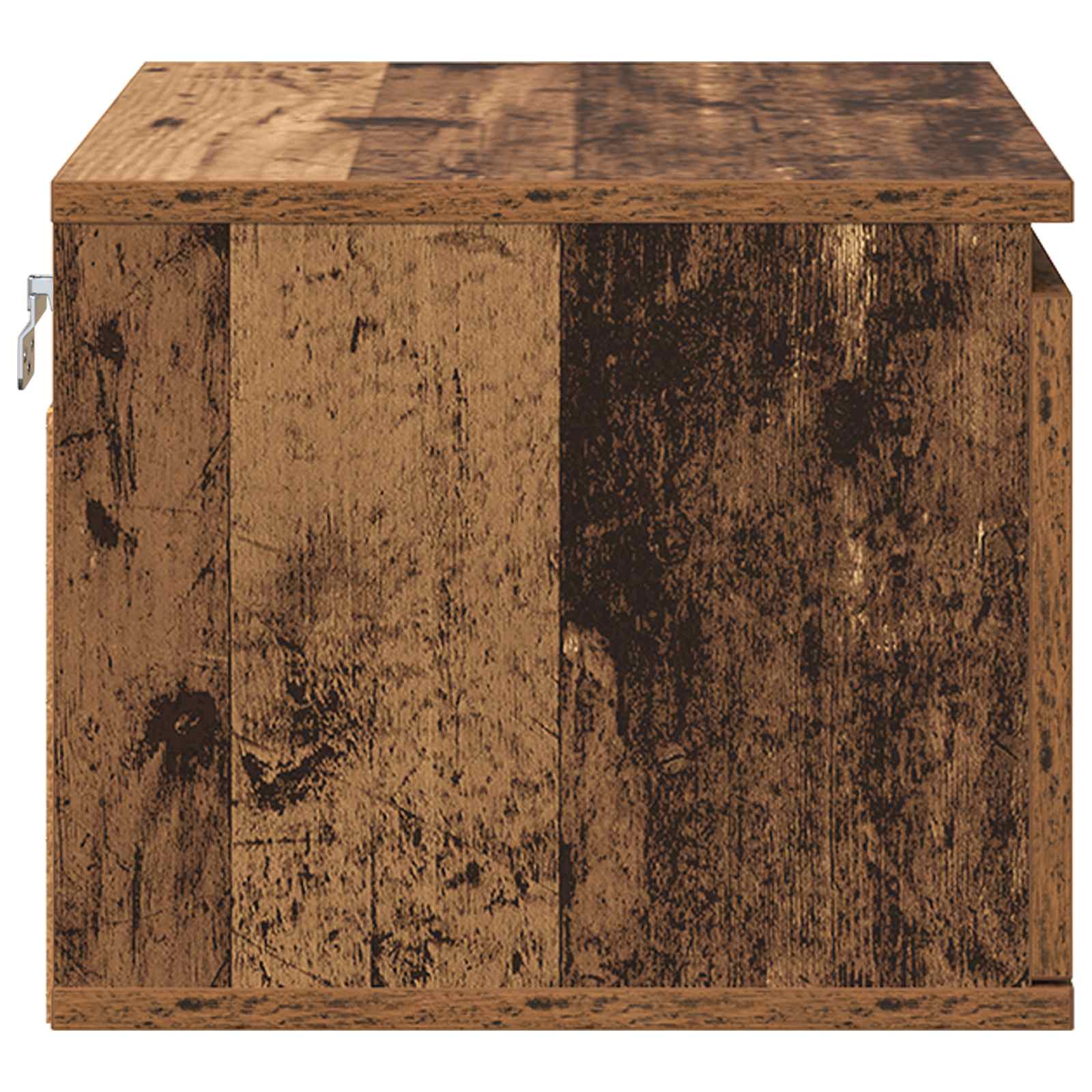 Vegghengt Nattbord Gammelt Tre 50 X 36 X 30 Cm Konstruert Tre