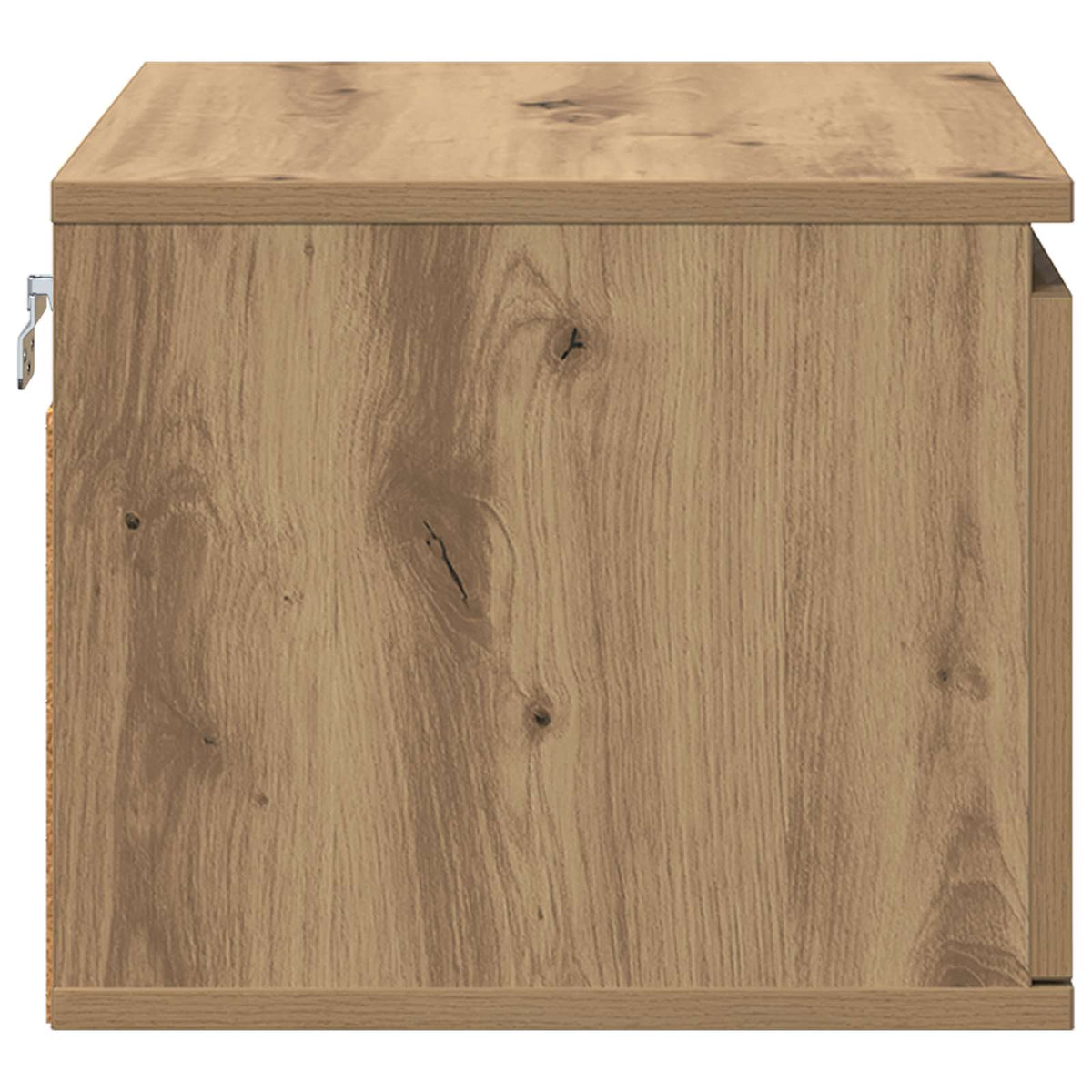 Vegghengt Nattbord Artisan Eik 50 X 36 X 30 Cm Konstruert Tre