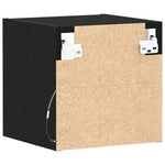 Tv-Benksett 2 Pcs Svart 30 X 28,5 X 30 Cm Konstruert Tre