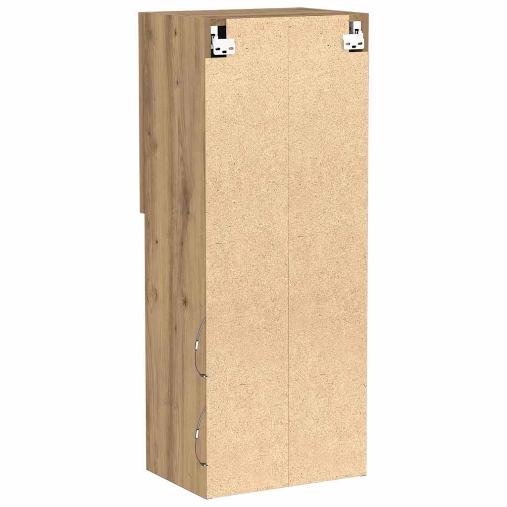 Tv-Benksett Artisan Eik 40,5 X 30 X 102 Cm Konstruert Tre