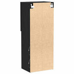 Tv-Benksett Svart Eik 40,5 X 30 X 102 Cm Konstruert Tre