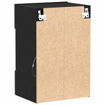 Tv-Benksett 2 Pcs Svart 40 X 30 X 60,5 Cm Konstruert Tre