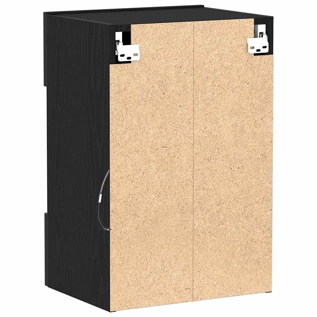 Tv-Benksett 2 Pcs Svart 40 X 30 X 60,5 Cm Konstruert Tre