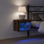 Tv-Benksett Gamle Tre 40 X 30 X 30 Cm Konstruert Tre