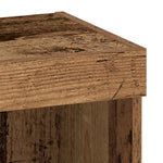 Tv-Benksett 2 Pcs Gamle Tre 40 X 30 X 30 Cm Konstruert Tre