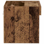Tv-Benksett 2 Pcs Gamle Tre 40 X 30 X 30 Cm Konstruert Tre