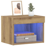 Tv-Benksett Artisan Eik 40 X 30 X 30 Cm Konstruert Tre