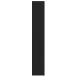 Baderomsskap Svart Eik 30X30X183,5 Cm Sponplate