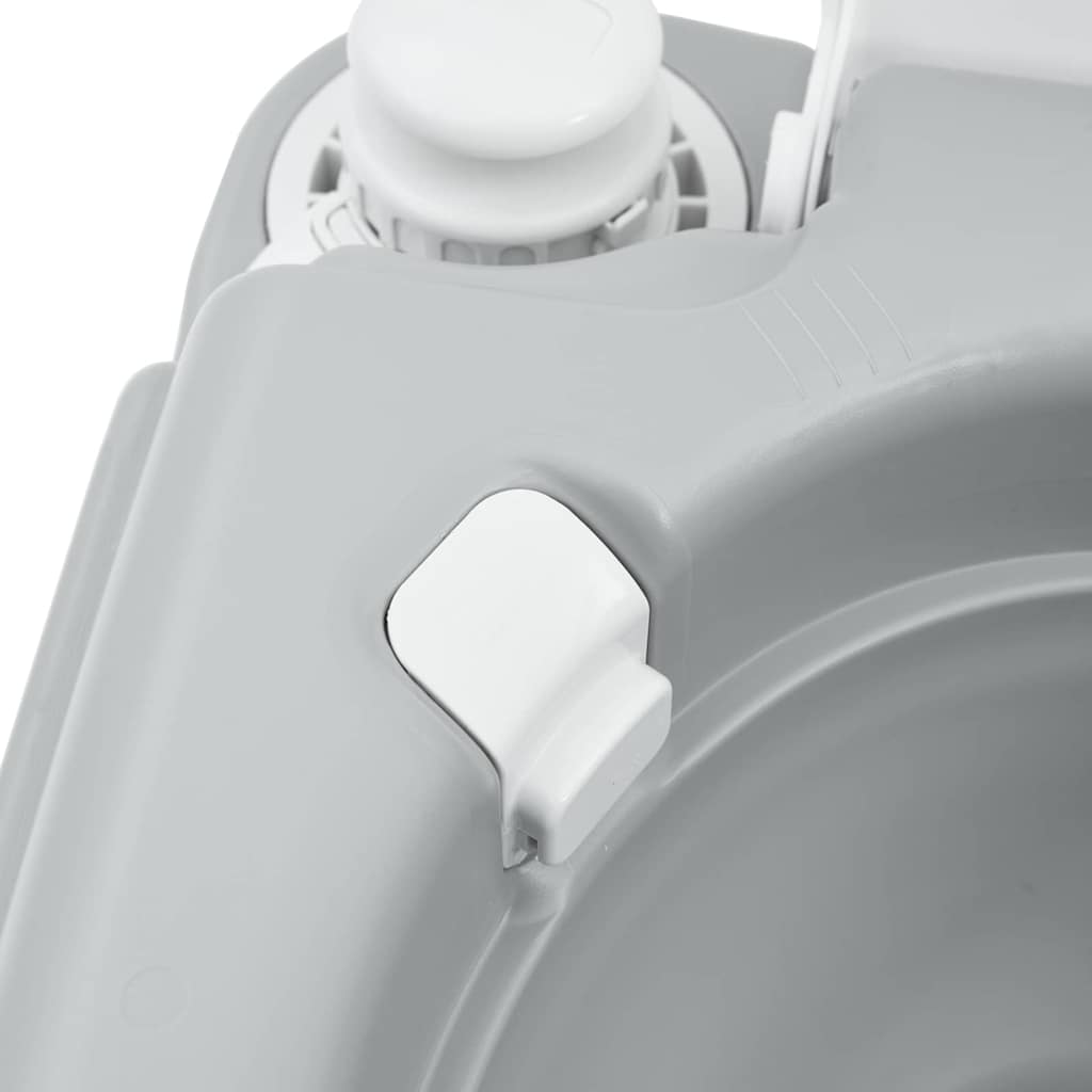 Camping Toalett Grå 41,5 X 36,5 X 42 Cm Høy-Densitet Polyetylen
