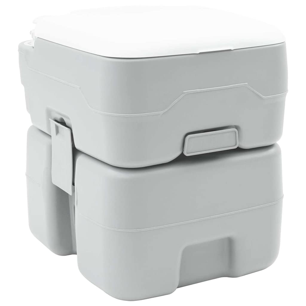 Camping Toalett Grå 41,5 X 36,5 X 42 Cm Høy-Densitet Polyetylen
