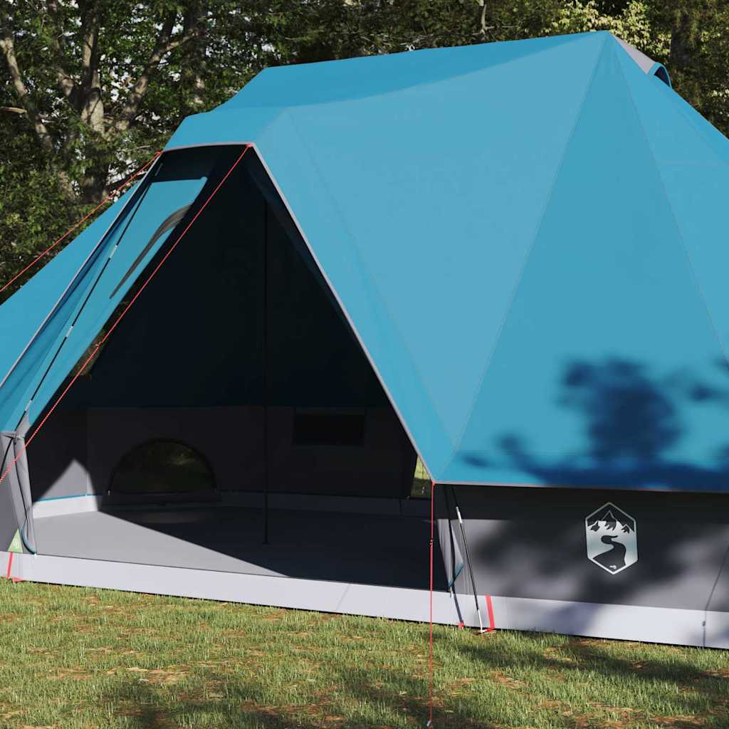 Tipi Telt Med Tak Med Lagring Blå 680 X 430 X 270 Cm Taft
