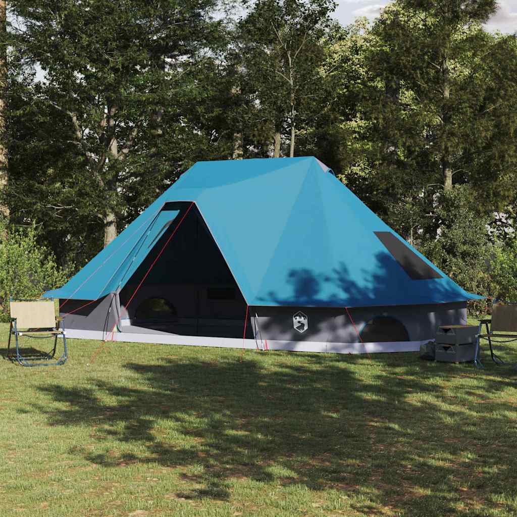 Tipi Telt Med Tak Med Lagring Blå 680 X 430 X 270 Cm Taft