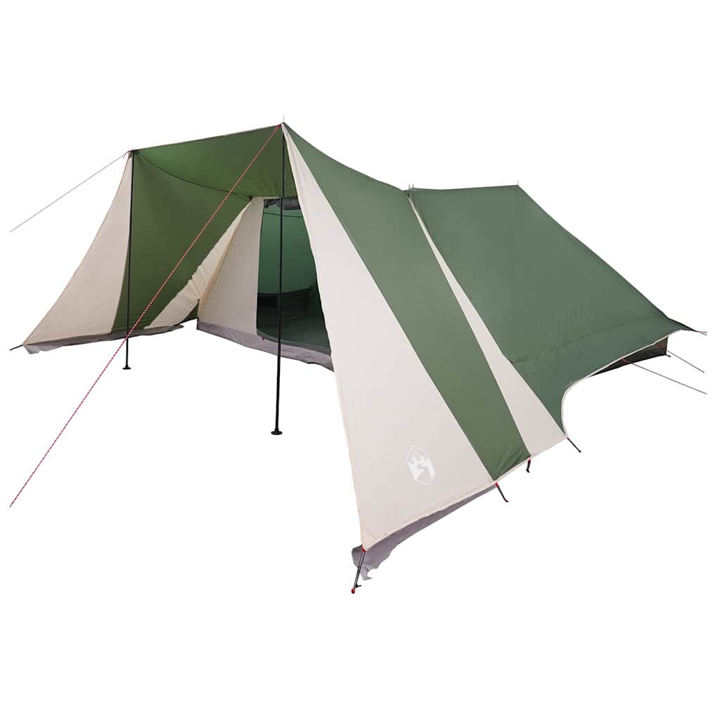 Tipi Telt Med Tak Med Lagring Grønn 660 X 456 X 200 Cm Taft
