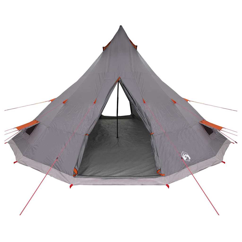 Tipi Telt Med Tak Grå Og Oransje 560 X 560 X 300 Cm Taft