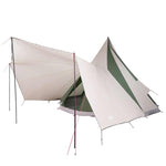 Tipi Telt Med Tak Med Lagring Grønn 510 X 690 X 330 Cm Taft