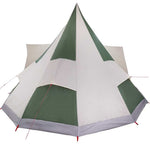 Tipi Telt Med Tak Med Lagring Grønn 510 X 690 X 330 Cm Taft