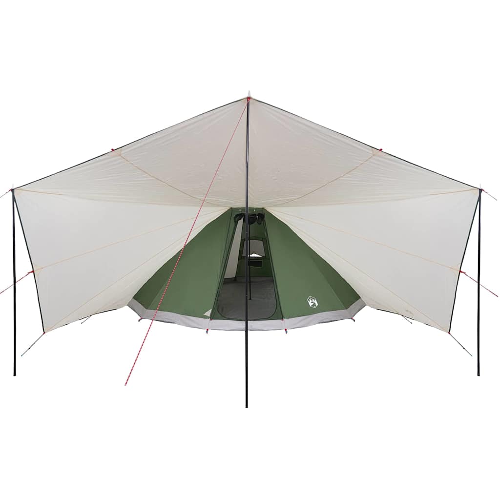 Tipi Telt Med Tak Med Lagring Grønn 510 X 690 X 330 Cm Taft