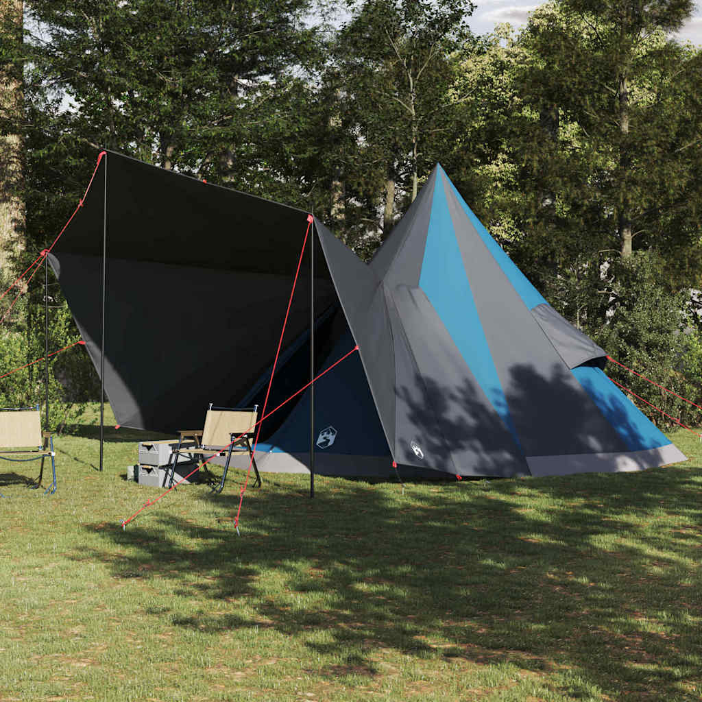 Tipi Telt Med Tak Med Lagring Blå 510 X 690 X 330 Cm Taft