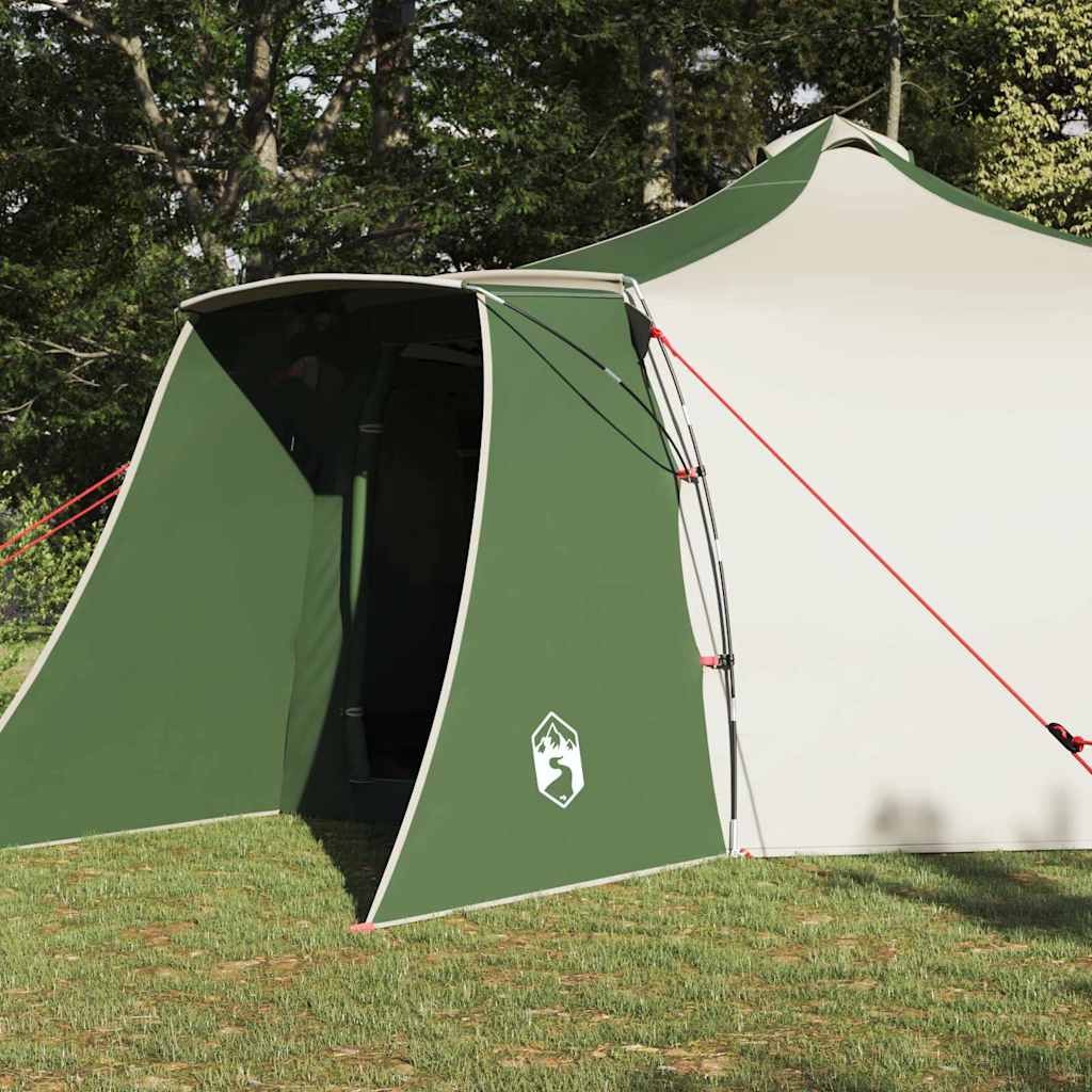 Tipi Telt Med Tak Med Lagring Grønn 492 X 492 X 275 Cm Taft
