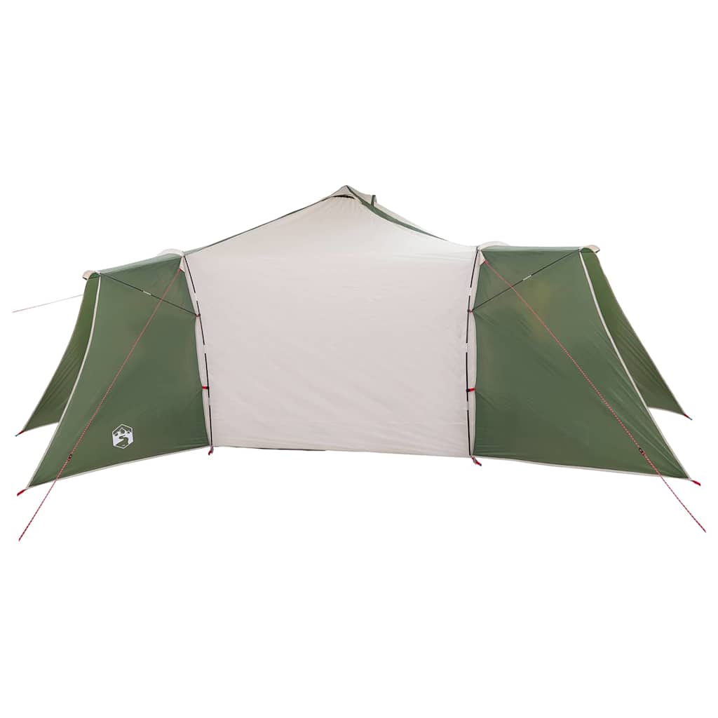 Tipi Telt Med Tak Med Lagring Grønn 492 X 492 X 275 Cm Taft