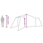 Tipi Telt Med Tak Med Lagring Grønn 492 X 492 X 275 Cm Taft
