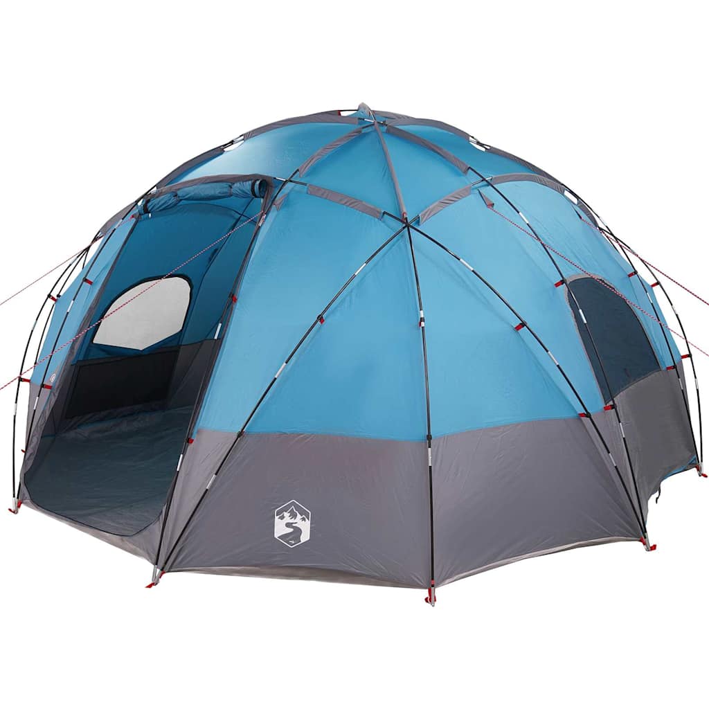 Dometelt Med Tak Med Lagring Blå 475 X 475 X 235 Cm Taft