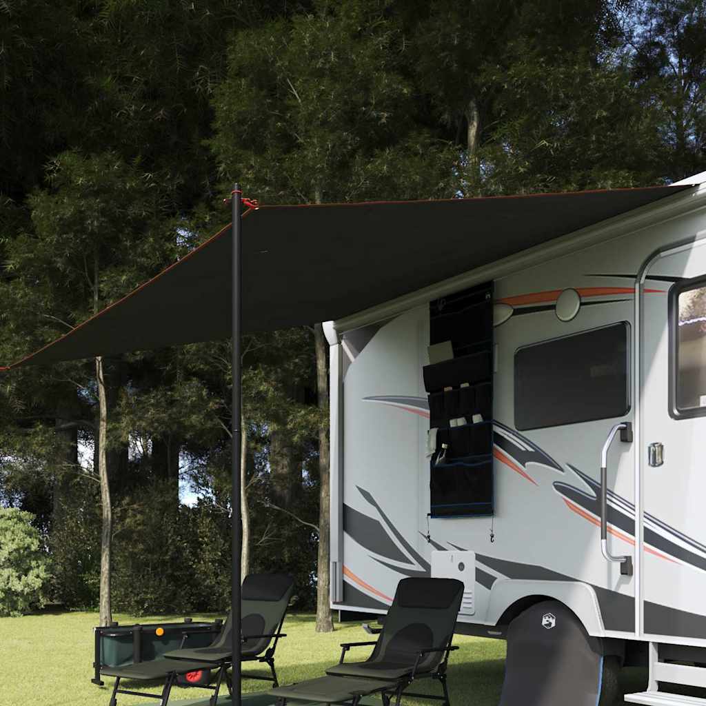 Vannavstøtende Tarp Med Tak Grå Og Oransje