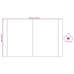 Vannavstøtende Tarp Med Tak Grønn