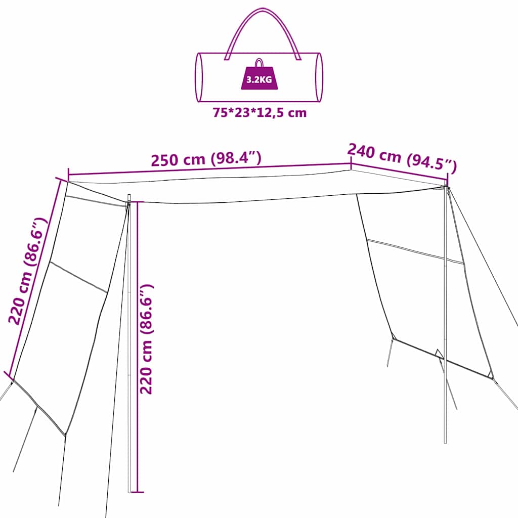 Vannavvisende Tarp Med Tak