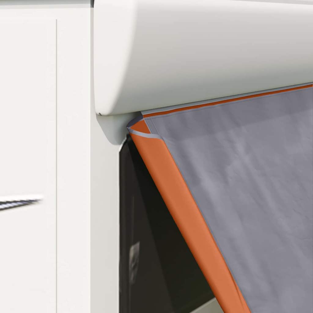 Bakluketelt Med Tak Grå Og Oransje 190 X 150 X 185 Cm Taft