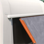 Bakluketelt Med Tak Grå Og Oransje 190 X 150 X 185 Cm Taft