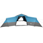 Familietelt Med Tak Med Lagring Blå 833 X 585 X 216 Cm Taft