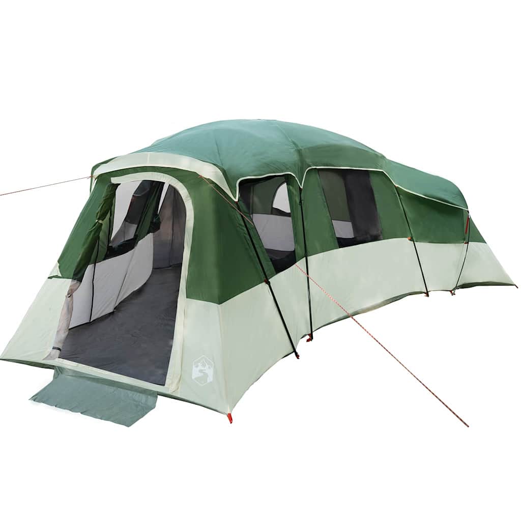 Familietelt Med Tak Med Lagring Grønn 762 X 655 X 218 Cm Taft