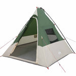 Tipi Telt Med Tak Med Lagring Grønn 383 X 338 X 217 Cm Taft
