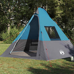 Tipi Telt Med Tak Med Lagring Blå 383 X 338 X 217 Cm Taft