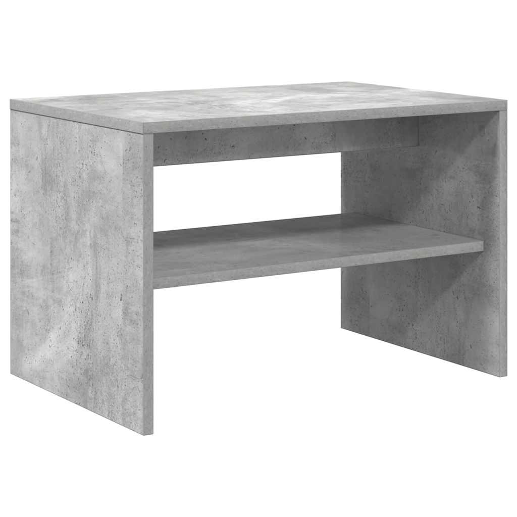 Tv-Benk Betonggrå 60X40X40 Cm Konstruert Tre