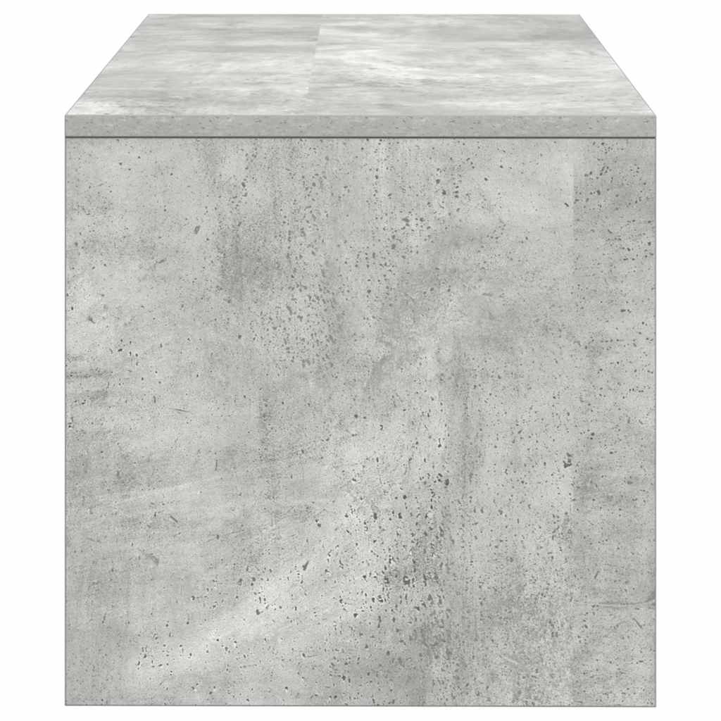 Tv-Benk Betonggrå 60X40X40 Cm Konstruert Tre