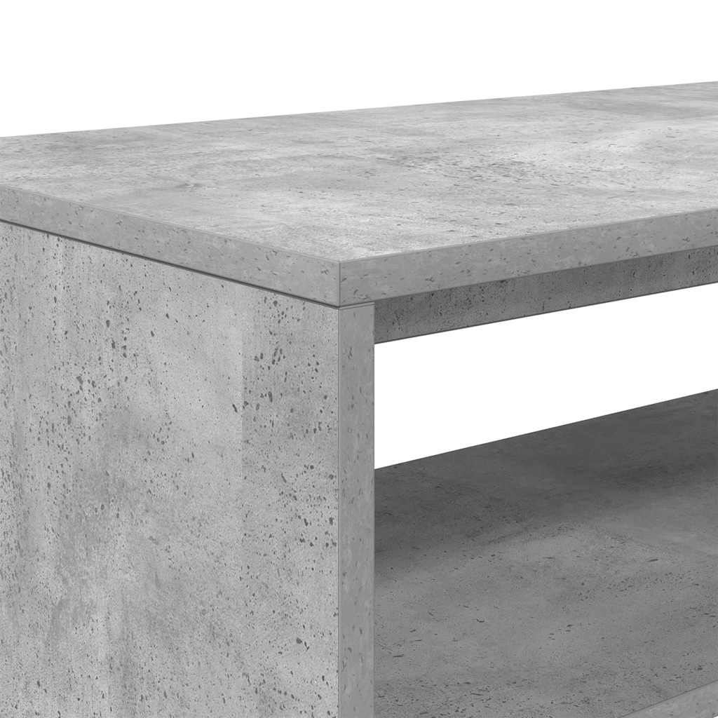 Tv-Benk Betonggrå 60X40X40 Cm Konstruert Tre
